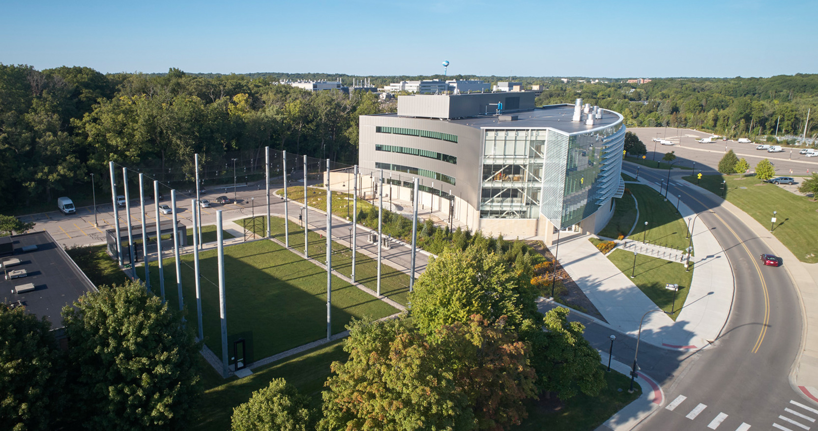 Video of the University of Michigan's Ford Robotics Building